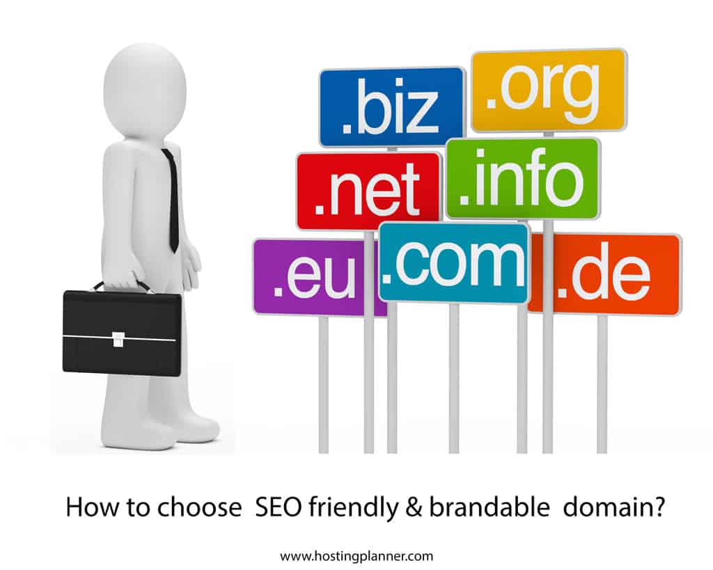 How to choose a SEO friendly & brandable domain name?